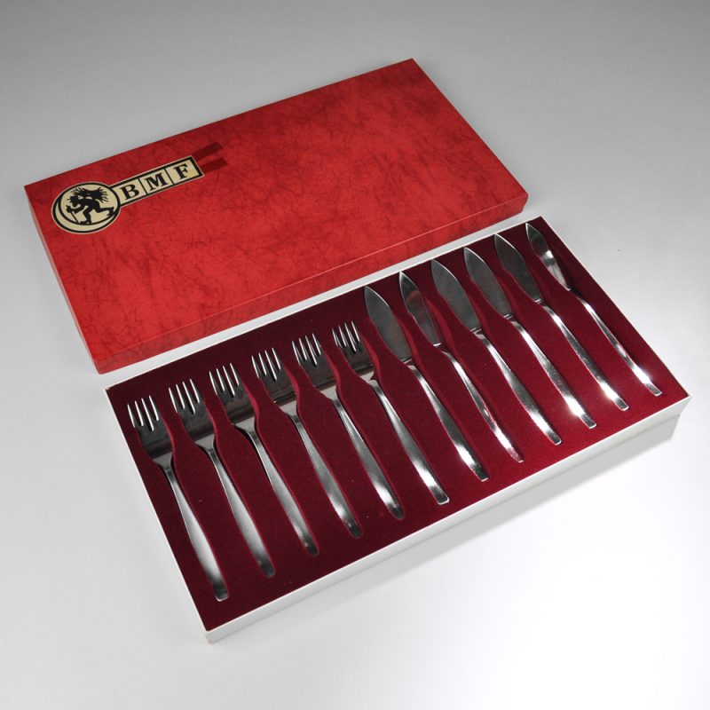 BMF Coutellerie de Poisson pour 6 Personnes - Inutilisé - Vieux - Vintage - Fork | eBay