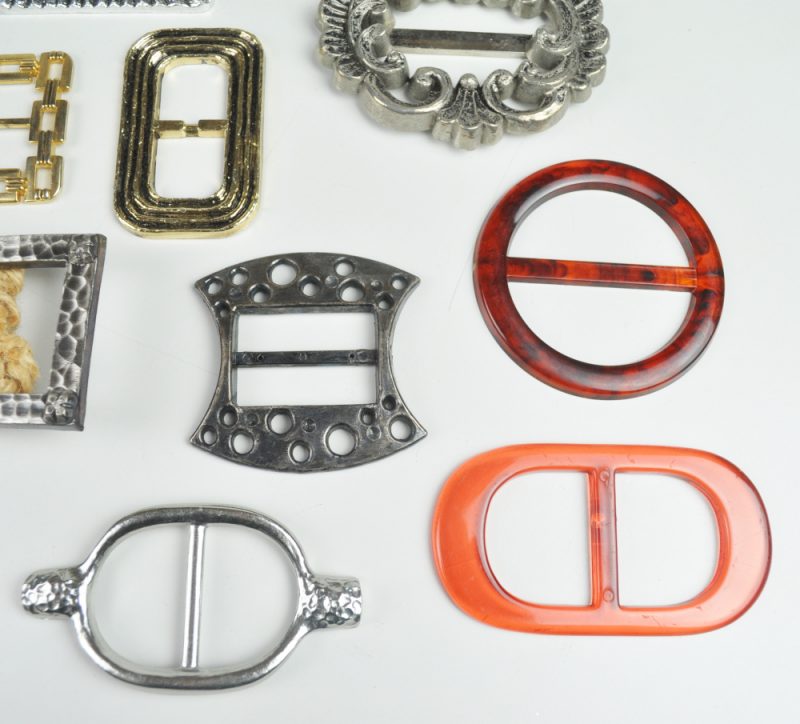Gürtelschnallen Konvolut Vintage Metall & Kunststoff Belt Buckles