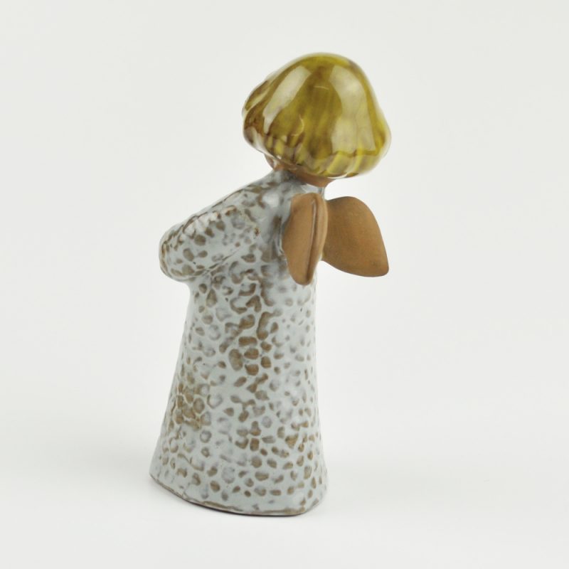 Angel Candle Holder Goebel/Hummel Gra 258 1965 Gray Candle