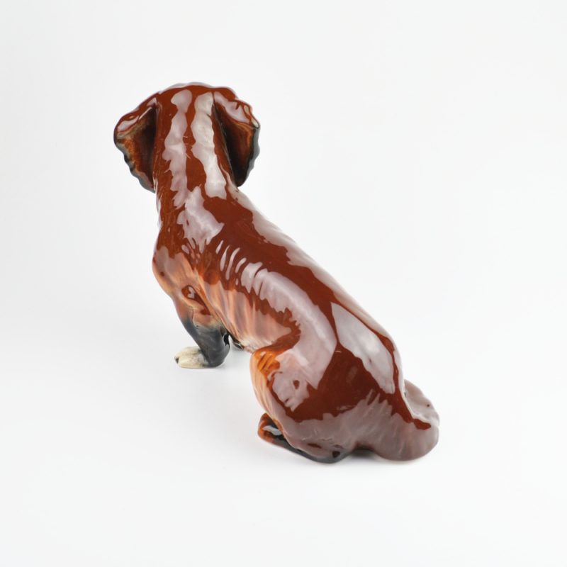 Goebel Dackel Figur groß Porzellan Hund Dachshund 31,5cm